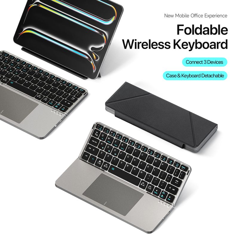 Foldable Bluetooth Keyboard