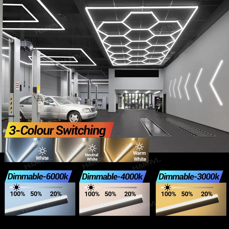 LED Hexagon Wall Panels